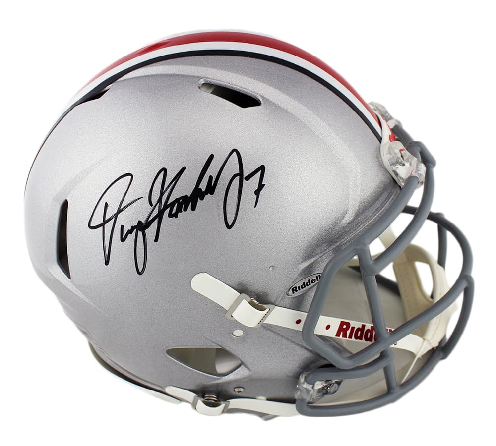 Dwayne Haskins Signed Ohio State Buckeyes Speed Authentic NCAA Helmet Dwayne Haskins Helmet dwayne-haskins-ohio-state-buckeyes-speed, Ohio State Buckeyes, supplier stock photo