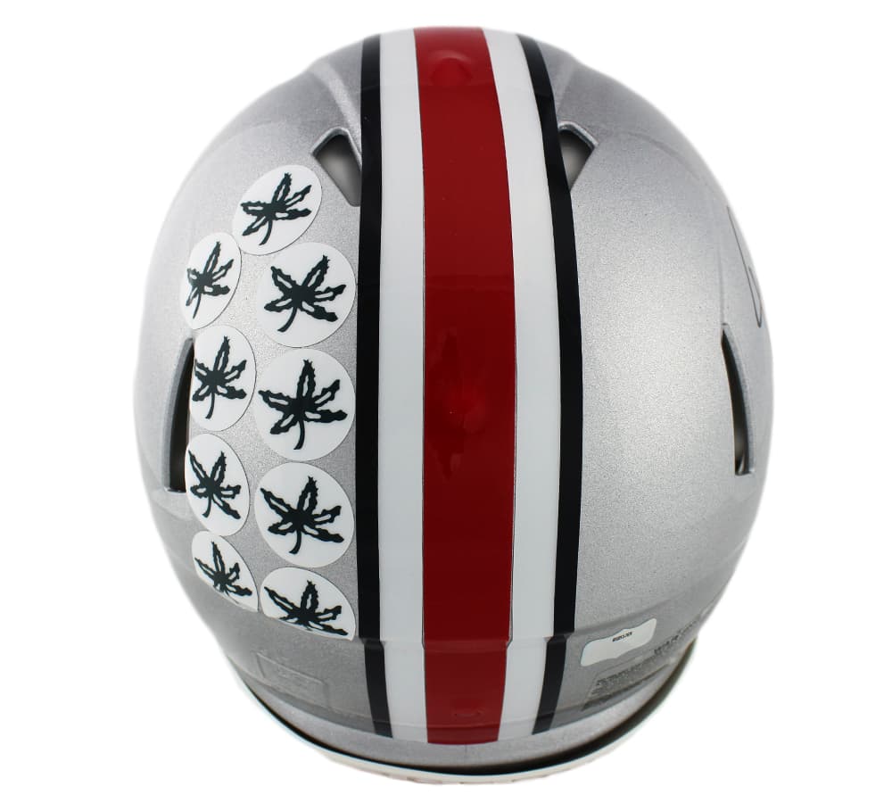 Dwayne Haskins Signed Ohio State Buckeyes Speed Authentic NCAA Helmet Dwayne Haskins Helmet dwayne-haskins-ohio-state-buckeyes-speed, Ohio State Buckeyes, view 2, supplier stock photo
