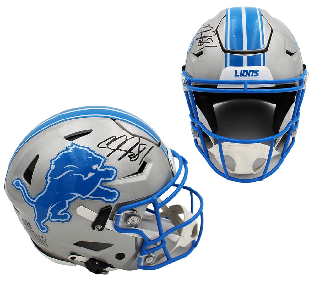 Calvin Johnson Signed Detroit Lions Speed Flex Authentic NFL Helmet Calvin Johnson Helmet calvin-johnson-detroit-lions-speed-flex, supplier stock photo