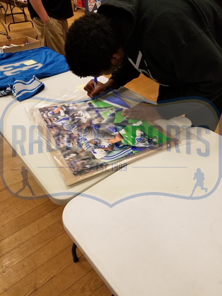 Kerryon Johnson Signed Detroit Lions Unframed 16×20 Diving NFL Photo with “1st Touchdown 9/30/18” Inscription Kerryon Johnson Photo 16x20-kerryon-johnson-detroit-lions-unframed-16, view 3, supplier stock photo