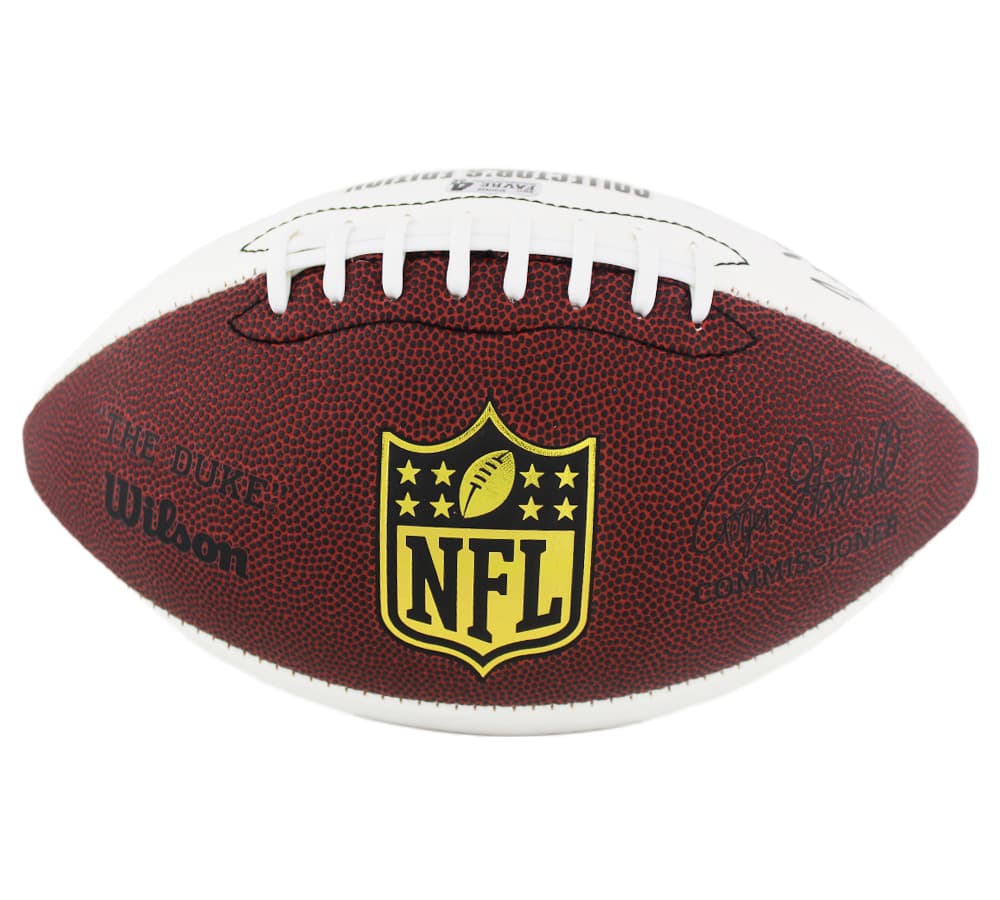 Brett Favre Signed NFL Hall of Fame Commemorative Football with “HOF 16” Inscription Brett Favre Ball brett-favre-nfl-hall-fame-commemorative, Green Bay Packers, view 3, supplier stock photo