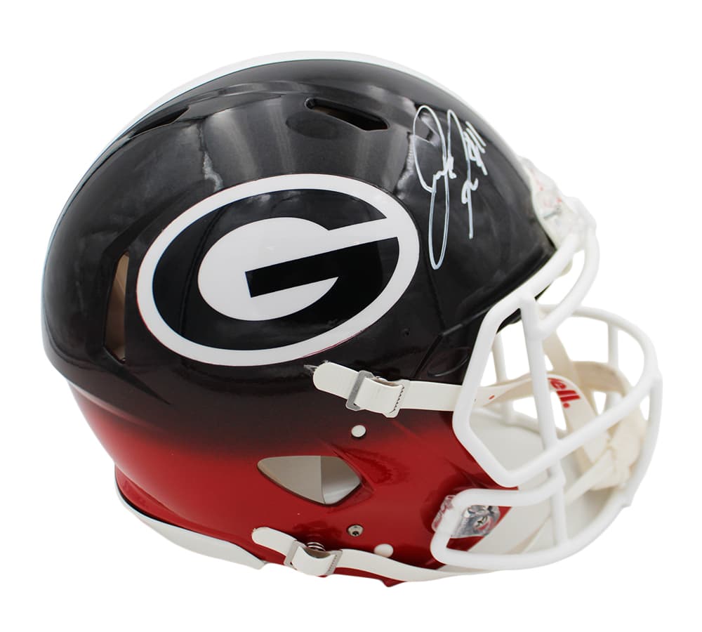 Jake Fromm Signed Georgia Bulldogs Custom Speed Authentic NCAA Helmet Jake Fromm Helmet jake-fromm-georgia-bulldogs-speed-ncaa, Georgia Bulldogs, view 2, supplier stock photo