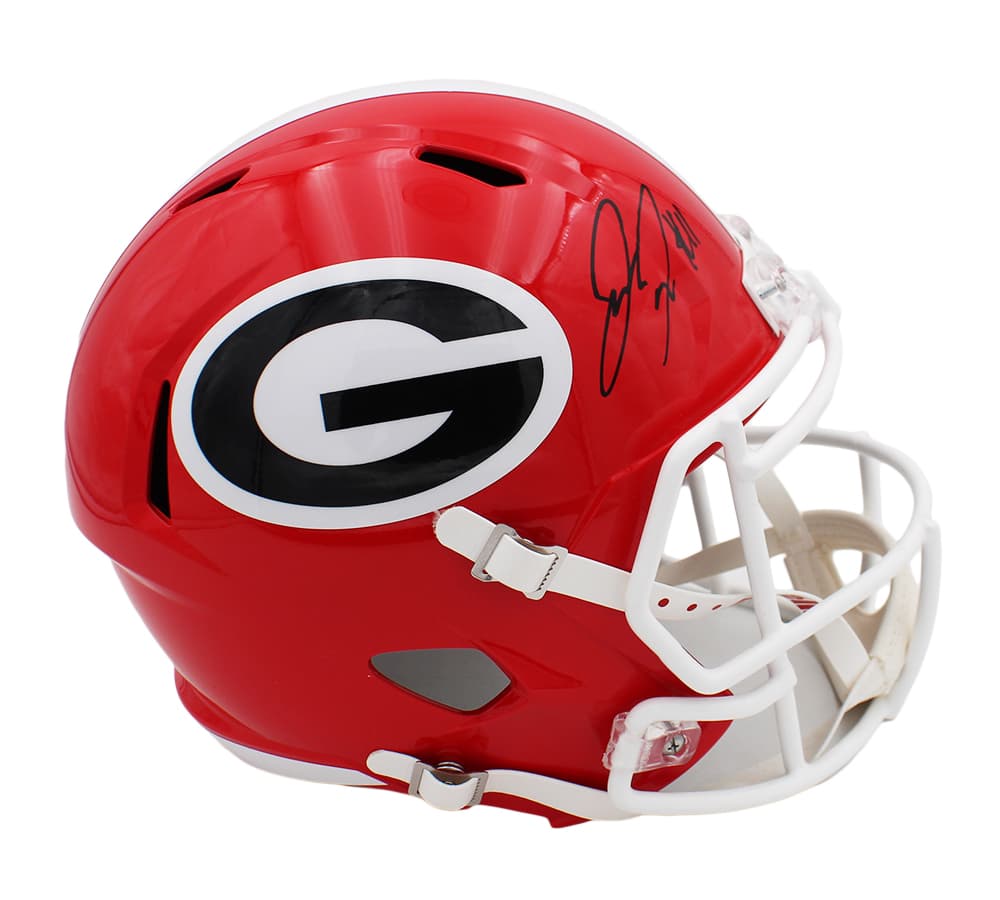 Jake Fromm Signed Georgia Bulldogs Speed Full Size NCAA Helmet Jake Fromm Helmet jake-fromm-georgia-bulldogs-speed-full, Georgia Bulldogs, view 2, supplier stock photo