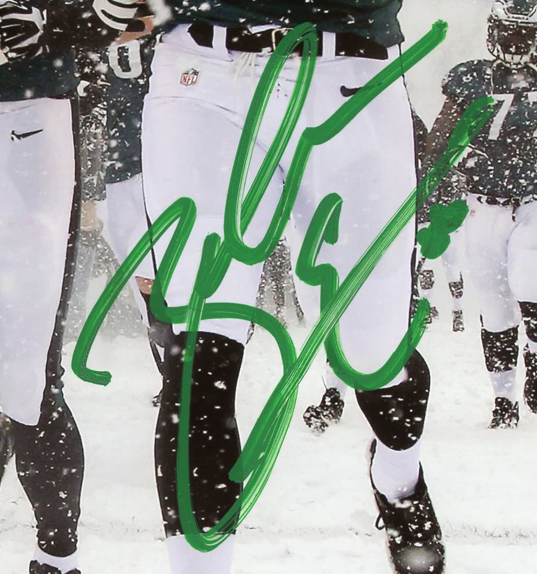 Zach Ertz Signed Philadelphia Eagles Unframed 8×10 NFL Photo – Walking Out in Snow Zach Ertz Photo 8x10-zach-ertz-philadelphia-eagles-unframed-8, Philadelphia Eagles, view 2, supplier stock photo