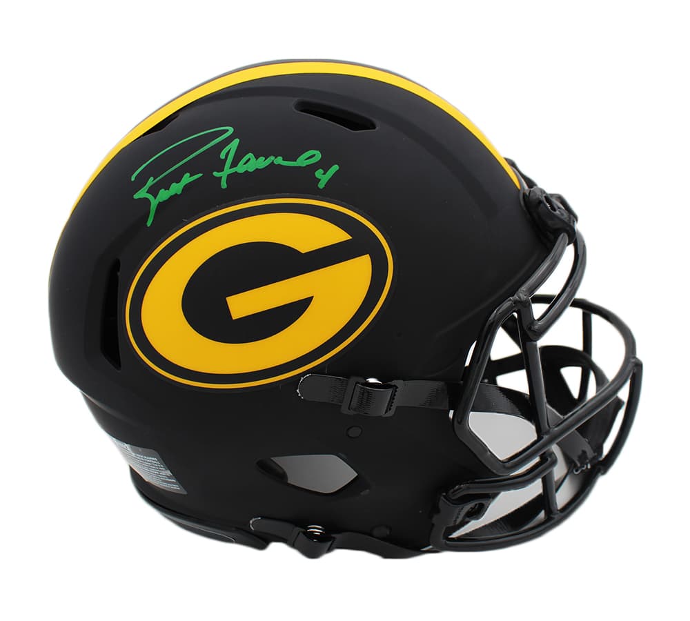 Brett Favre Signed Green Bay Packers Speed Authentic Eclipse NFL Helmet Brett Favre Helmet brett-favre-green-bay-packers-speed, Green Bay Packers, supplier stock photo