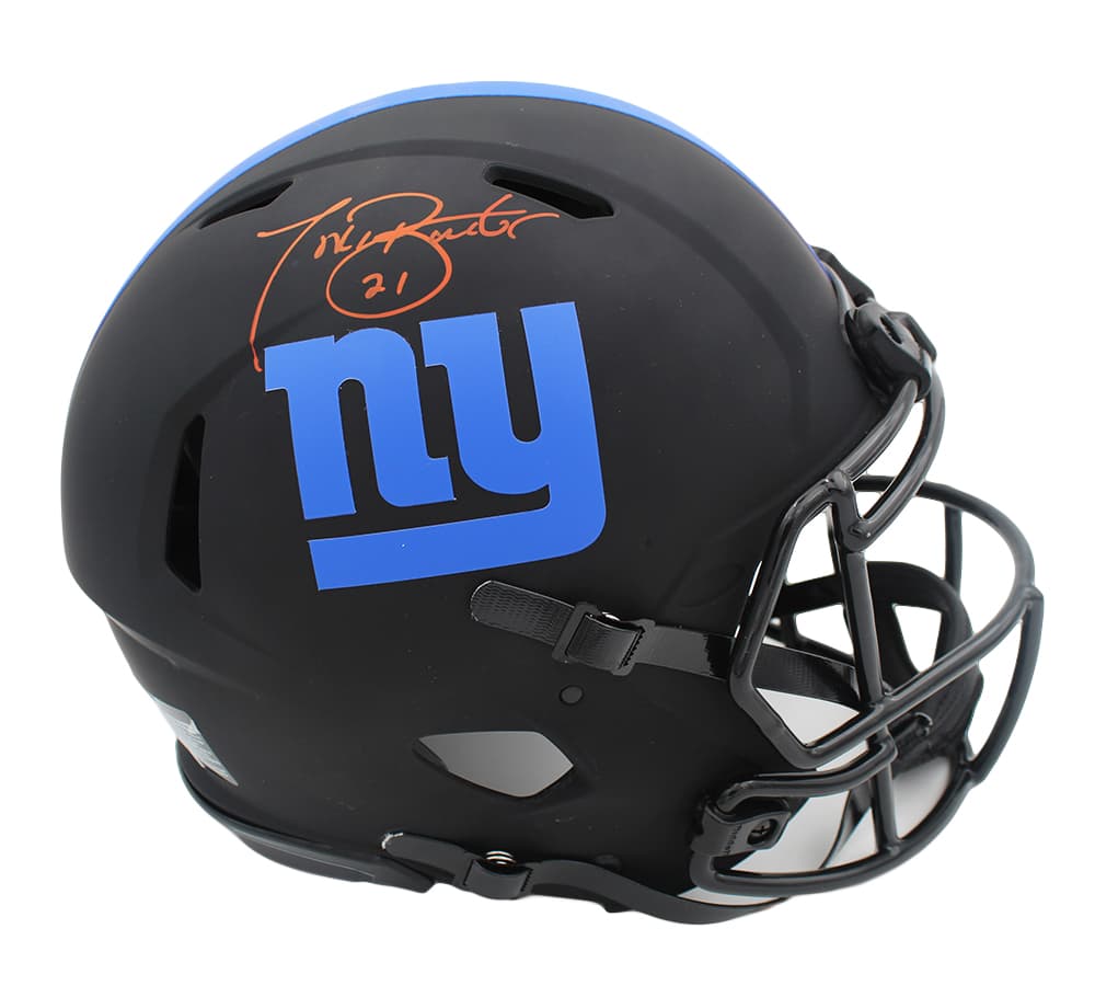 Tiki Barber Signed New York Giants Speed Authentic Eclipse NFL Helmet Tiki Barber Helmet tiki-barber-york-giants-speed-eclipse, New York Giants, supplier stock photo
