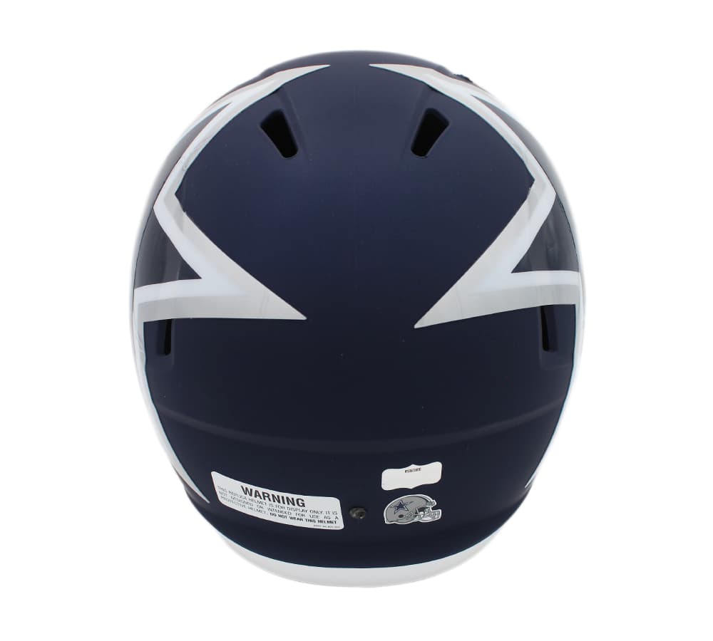 Ezekiel Elliott Signed Dallas Cowboys Speed Full Size AMP NFL Helmet Ezekiel Elliott Helmet ezekiel-elliott-dallas-cowboys-speed-full, Dallas Cowboys, view 4, supplier stock photo