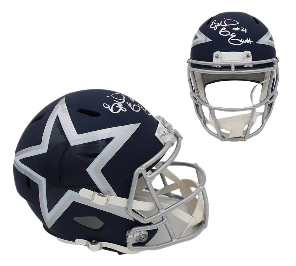 Ezekiel Elliott Signed Dallas Cowboys Speed Full Size AMP NFL Helmet Ezekiel Elliott Helmet ezekiel-elliott-dallas-cowboys-speed-full, Dallas Cowboys, supplier stock photo