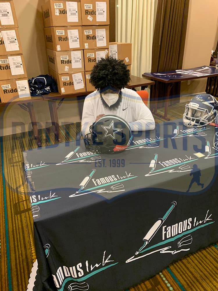 Ezekiel Elliott Signed Dallas Cowboys Speed Full Size Eclipse NFL Helmet Ezekiel Elliott Helmet ezekiel-elliott-dallas-cowboys-speed-full, Dallas Cowboys, view 2, supplier stock photo