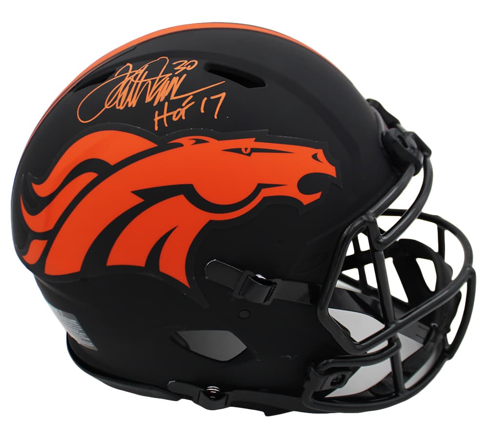 Terrell Davis Signed Denver Broncos Speed Authentic Eclipse NFL Helmet with “HOF 17” Inscription Terrell Davis Helmet terrell-davis-denver-broncos-speed-eclipse, Denver Broncos, supplier stock photo