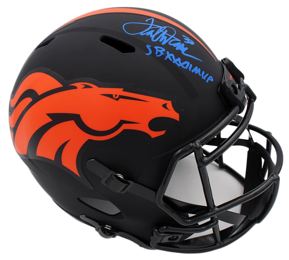 Terrell Davis Signed Denver Broncos Speed Full Size Eclipse NFL Helmet with “SB XXXII MVP” Inscription Terrell Davis Helmet terrell-davis-denver-broncos-speed-full, Denver Broncos, supplier stock photo