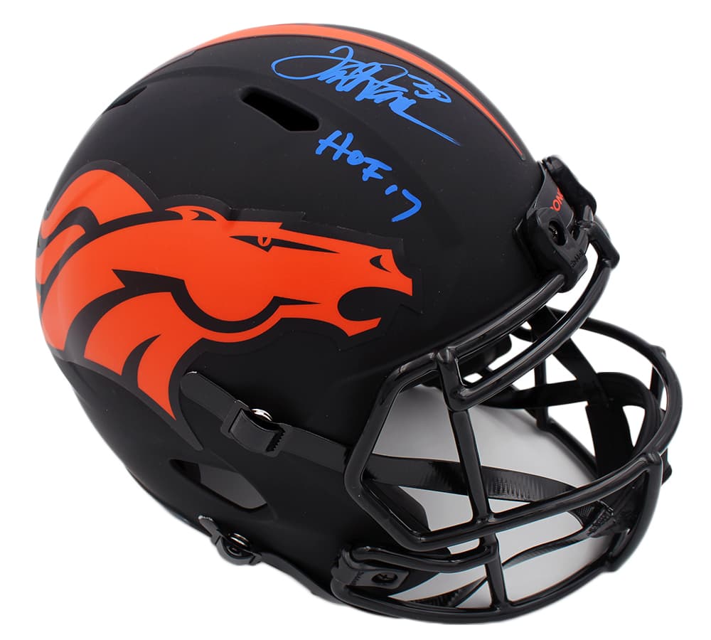 Terrell Davis Signed Denver Broncos Speed Full Size Eclipse NFL Helmet with “HOF 17” Inscription Terrell Davis Helmet terrell-davis-denver-broncos-speed-full, Denver Broncos, supplier stock photo