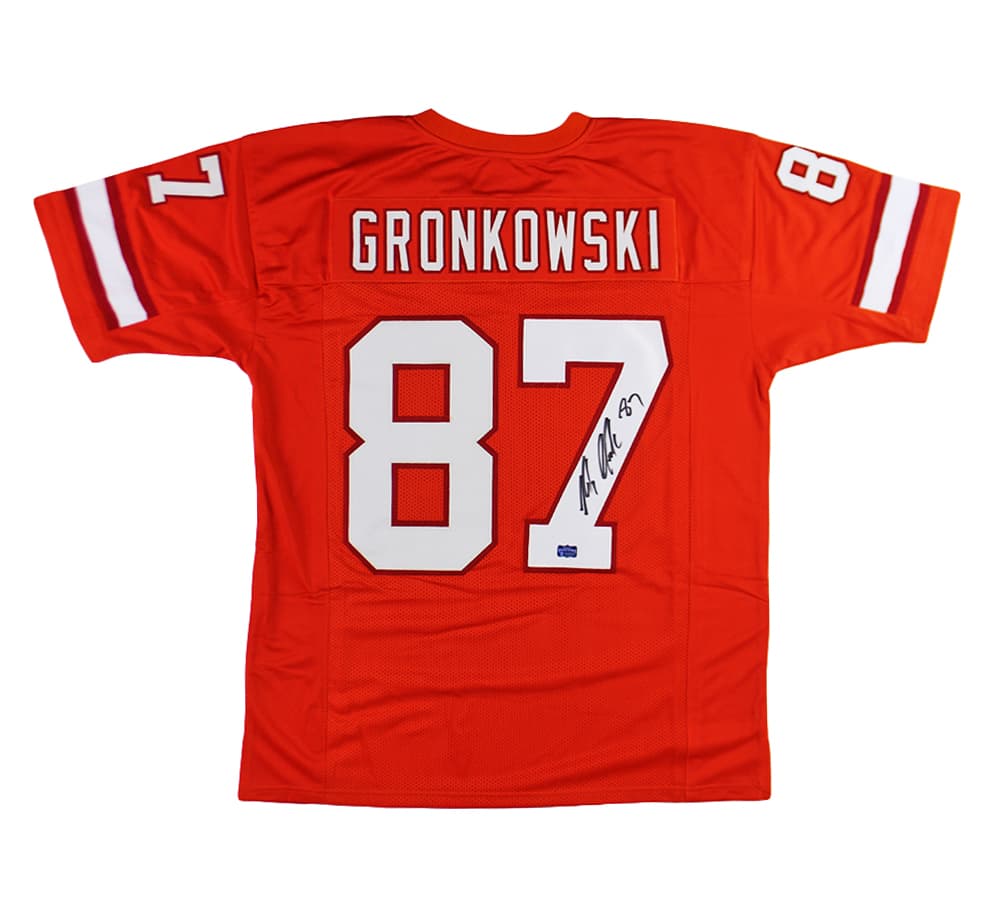 Rob Gronkowski Signed Tampa Bay Custom Throwback Creamsicle Jersey Rob Gronkowski Jersey rob-gronkowski-tampa-bay-throwback-creamsicle, supplier stock photo