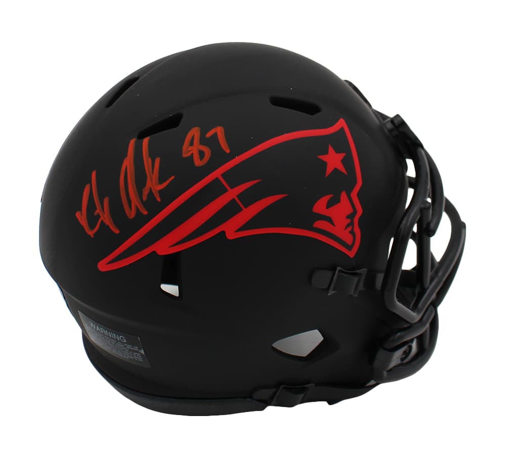 Rob Gronkowski Signed New England Patriots Speed Eclipse NFL Mini Helmet Rob Gronkowski Helmet rob-gronkowski-england-patriots-speed-eclipse, New England Patriots, supplier stock photo