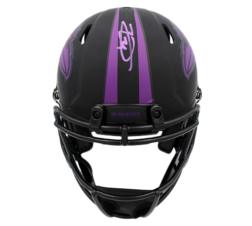 Earl Thomas Signed Baltimore Ravens Speed Authentic Eclipse NFL Helmet Earl Thomas Helmet earl-thomas-baltimore-ravens-speed-eclipse, view 3, supplier stock photo