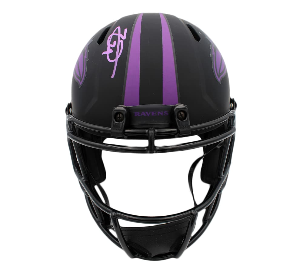 Earl Thomas Signed Baltimore Ravens Speed Full Size Eclipse NFL Helmet Earl Thomas Helmet earl-thomas-baltimore-ravens-speed-full, view 3, supplier stock photo