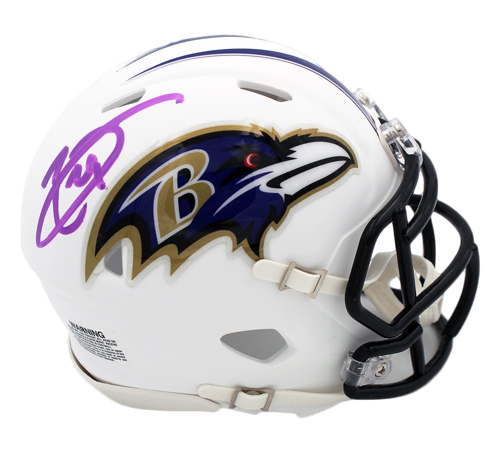 Earl Thomas Signed Baltimore Ravens Speed White Matte NFL Mini Helmet Earl Thomas Helmet earl-thomas-baltimore-ravens-speed-white, supplier stock photo