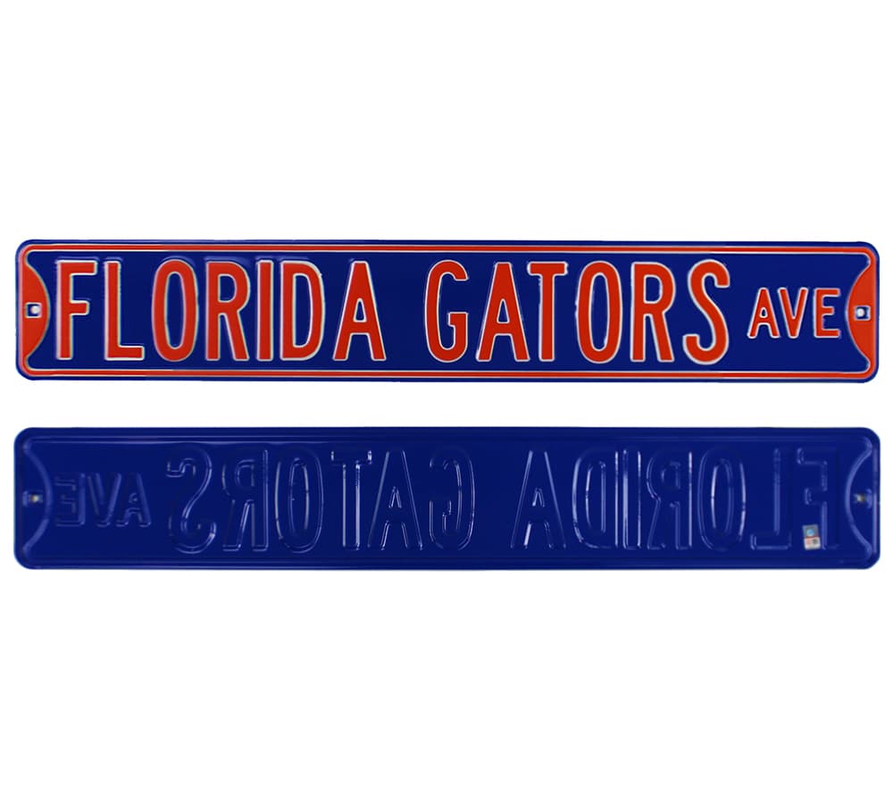 Florida Gators Avenue Officially Licensed Authentic Steel 36×6 Blue Orange NCAA Street Sign Other 36x6-florida-gators-avenue-officially-licensed, supplier stock photo