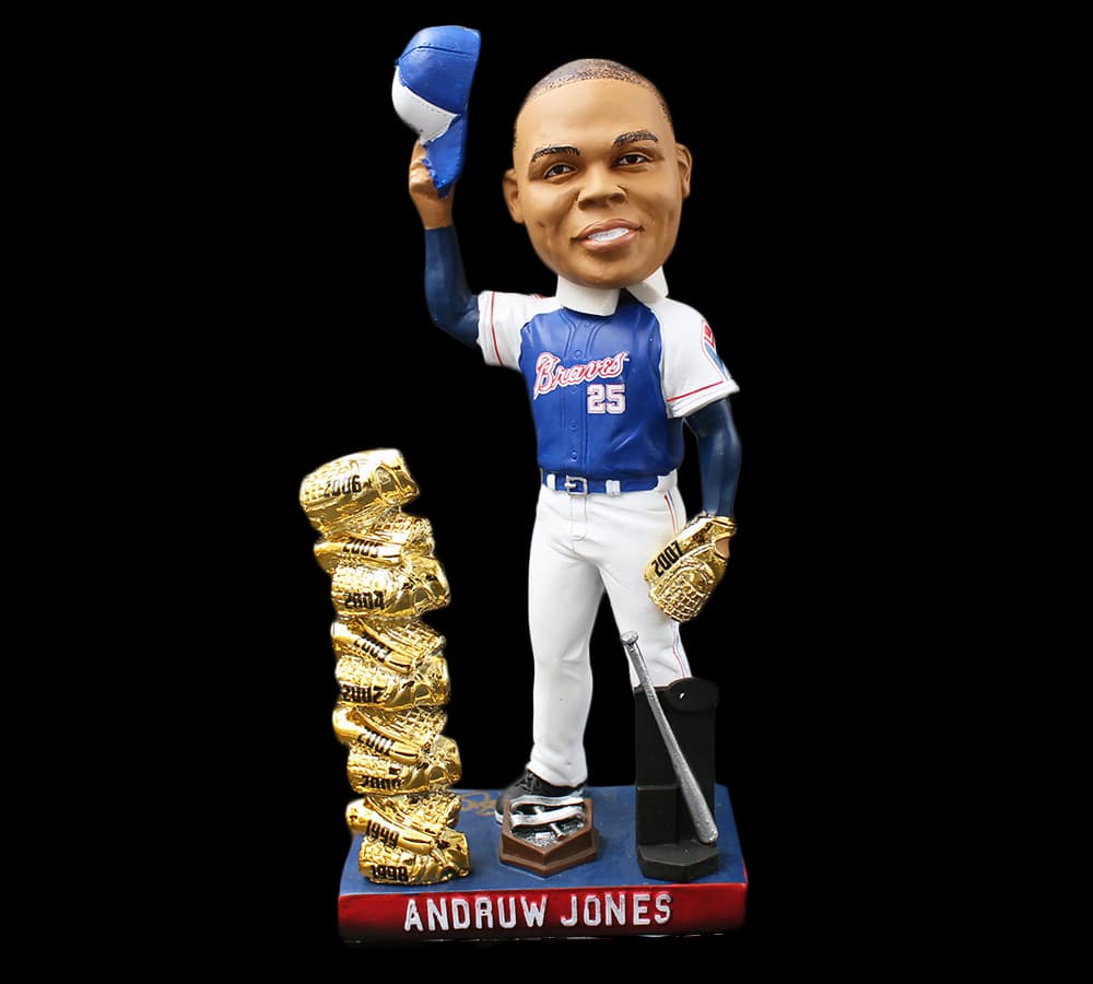 Andruw Jones Signed Atlanta Braves Throwback Blue Jersey Bobblehead Andruw Jones Jersey andruw-jones-atlanta-braves-throwback-blue, Atlanta Braves, supplier stock photo