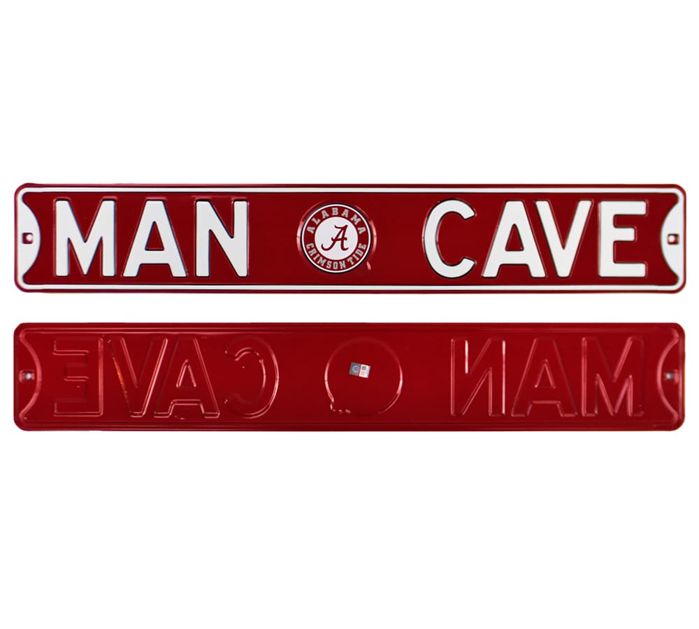 Alabama Crimson Tide Man Cave Officially Licensed Authentic Steel 36×6 Crimson and White NCAA Street Sign Other 36x6-alabama-crimson-tide-man-cave-officially, Alabama Crimson Tide, supplier stock photo