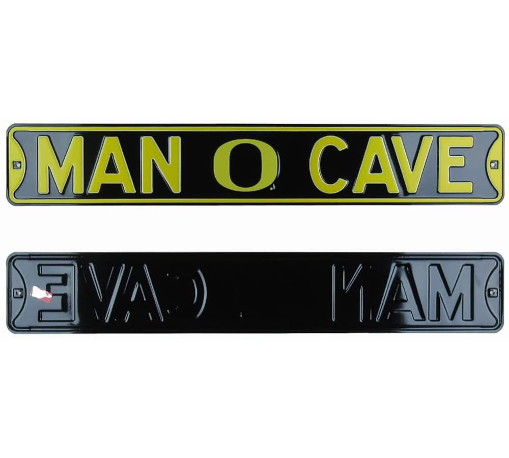 Oregon Ducks Man Cave Officially Licensed Authentic Steel 36×6 Black & Yellow NCAA Street Sign Other 36x6-oregon-ducks-man-cave-officially-licensed, supplier stock photo