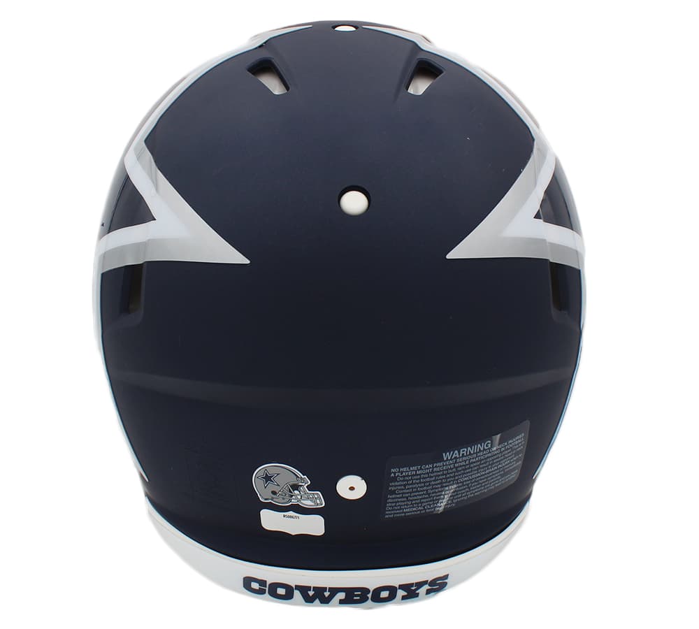 Tyron Smith Signed Dallas Cowboys Speed Authentic AMP NFL Helmet Tyron Smith Helmet tyron-smith-dallas-cowboys-speed-amp, Dallas Cowboys, view 3, supplier stock photo