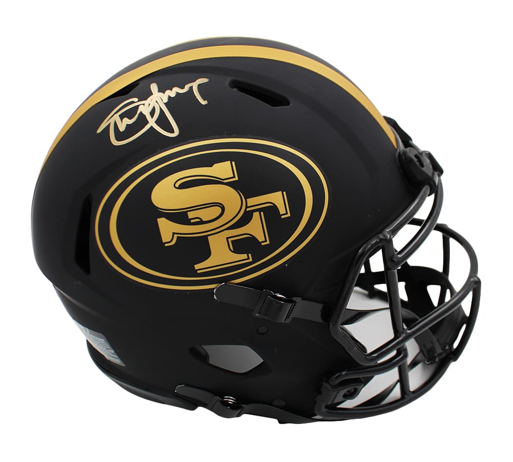 Steve Young Signed San Francisco 49ers Speed Authentic Eclipse NFL Helmet Steve Young Helmet steve-young-san-francisco-49ers-speed, San Francisco 49ers, supplier stock photo
