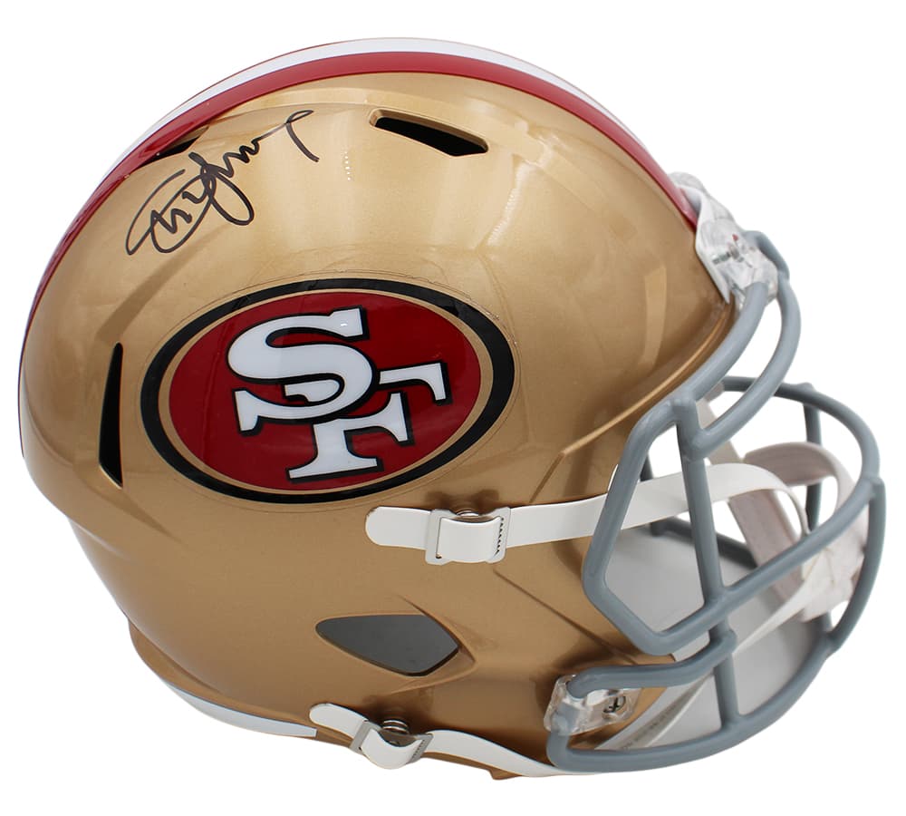 Steve Young Signed San Francisco 49ers Speed Full Size NFL Helmet Steve Young Helmet steve-young-san-francisco-49ers-speed, San Francisco 49ers, view 2, supplier stock photo