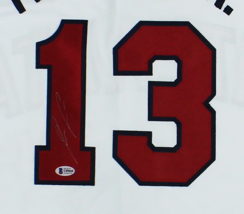 Ronald Acuna Signed Atlanta Custom White Jersey Ronald Acuna Jr Jersey ronald-acuna-atlanta-white, view 2, supplier stock photo