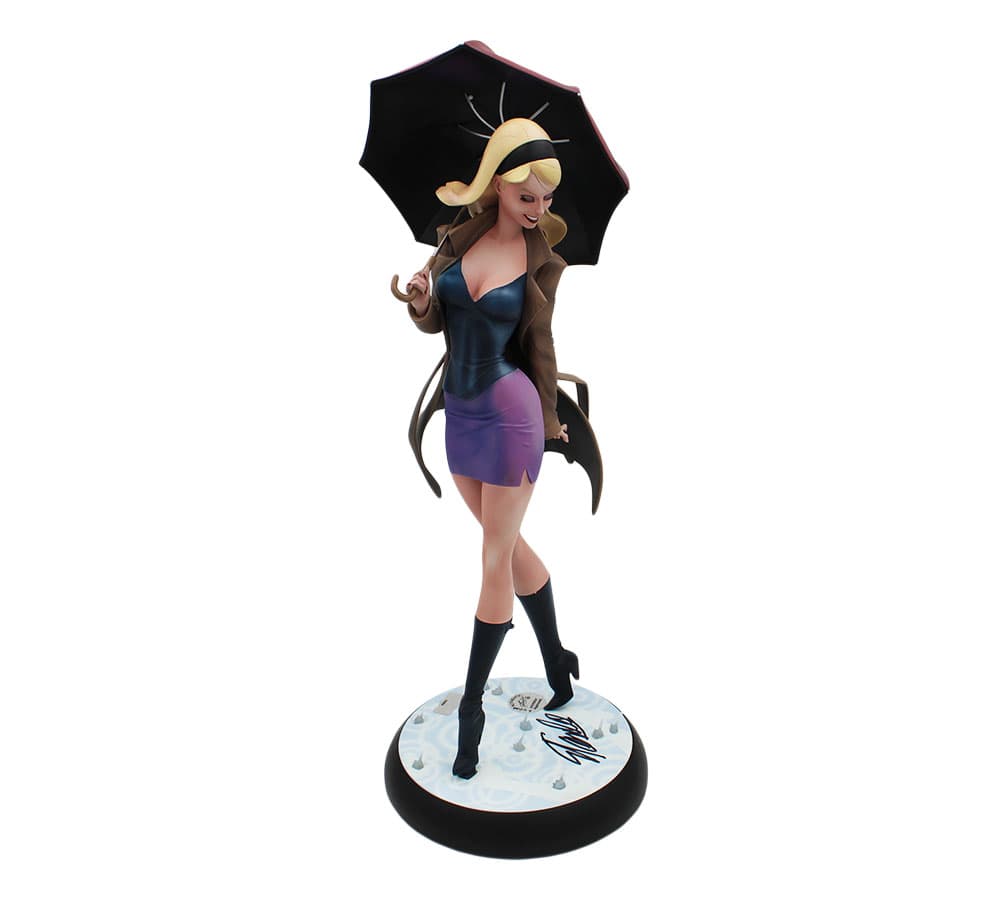 Stan Lee Signed Marvel Gwen Stacy Sideshow Collectibles Campbell Collection Comiquette Statue Stan Lee Other stan-lee-marvel-gwen-stacy-sideshow, view 3, supplier stock photo