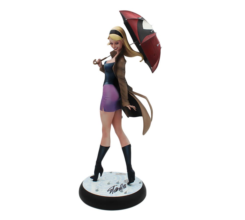 Stan Lee Signed Marvel Gwen Stacy Sideshow Collectibles Campbell Collection Comiquette Statue Stan Lee Other stan-lee-marvel-gwen-stacy-sideshow, view 7, supplier stock photo