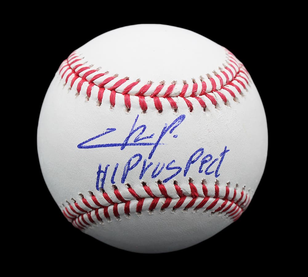 Cristian Pache Signed Atlanta Braves Rawlings Official Major League MLB Baseball – with “#1 Prospect” Inscription Cristian Pache Ball cristian-pache-atlanta-braves-rawlings-major, Atlanta Braves, supplier stock photo