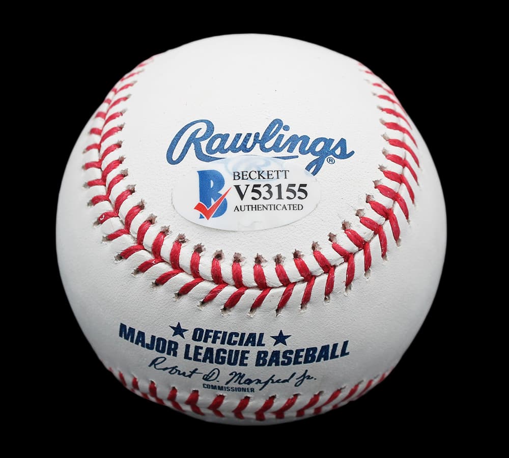Cristian Pache Signed Atlanta Braves Rawlings Official Major League MLB Baseball – with “#1 Prospect” Inscription Cristian Pache Ball cristian-pache-atlanta-braves-rawlings-major, Atlanta Braves, view 3, supplier stock photo