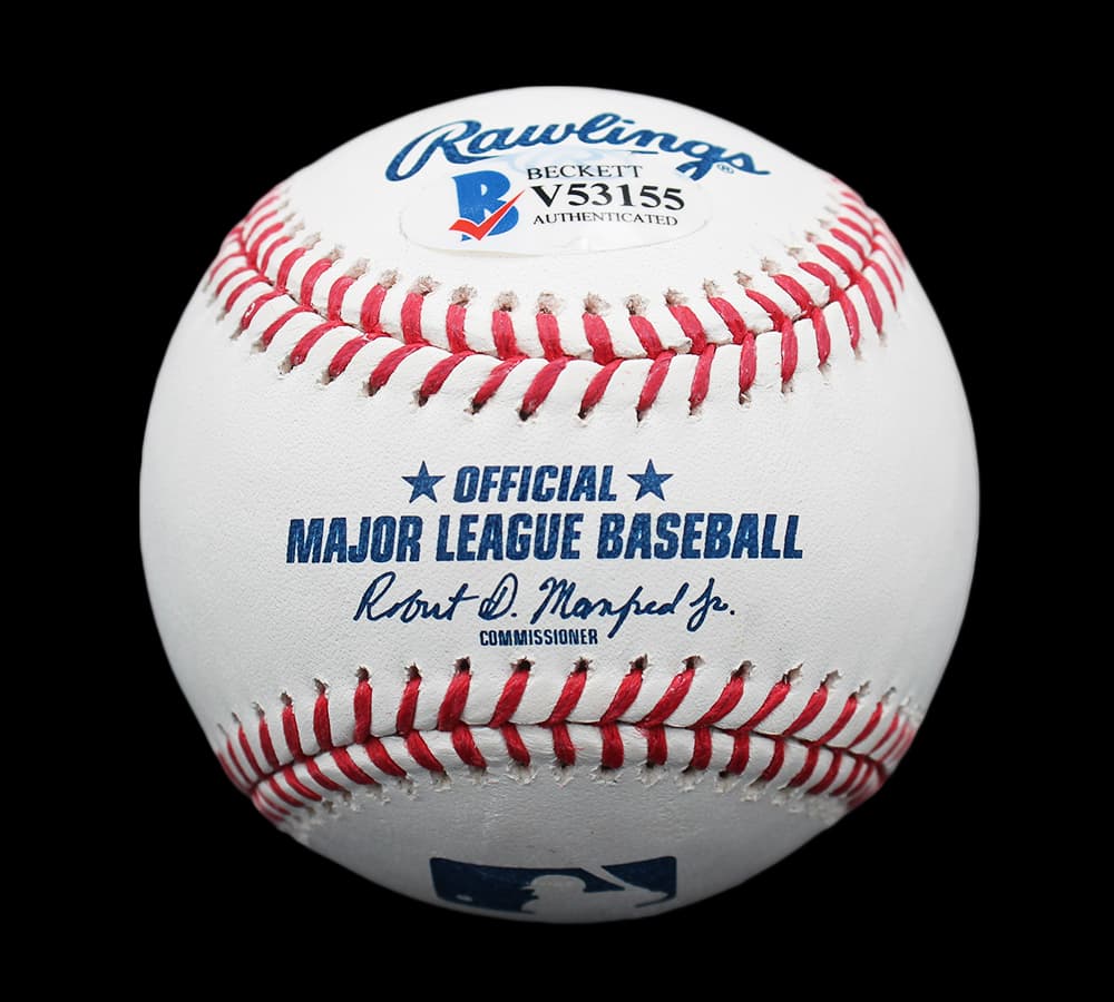 Cristian Pache Signed Atlanta Braves Rawlings Official Major League MLB Baseball – with “#1 Prospect” Inscription Cristian Pache Ball cristian-pache-atlanta-braves-rawlings-major, Atlanta Braves, view 2, supplier stock photo