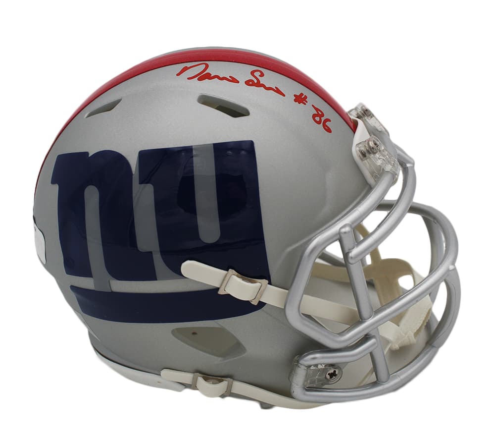 Darius Slayton Signed New York Giants Speed AMP NFL Mini Helmet Darius Slayton Helmet darius-slayton-york-giants-speed-amp, New York Giants, supplier stock photo