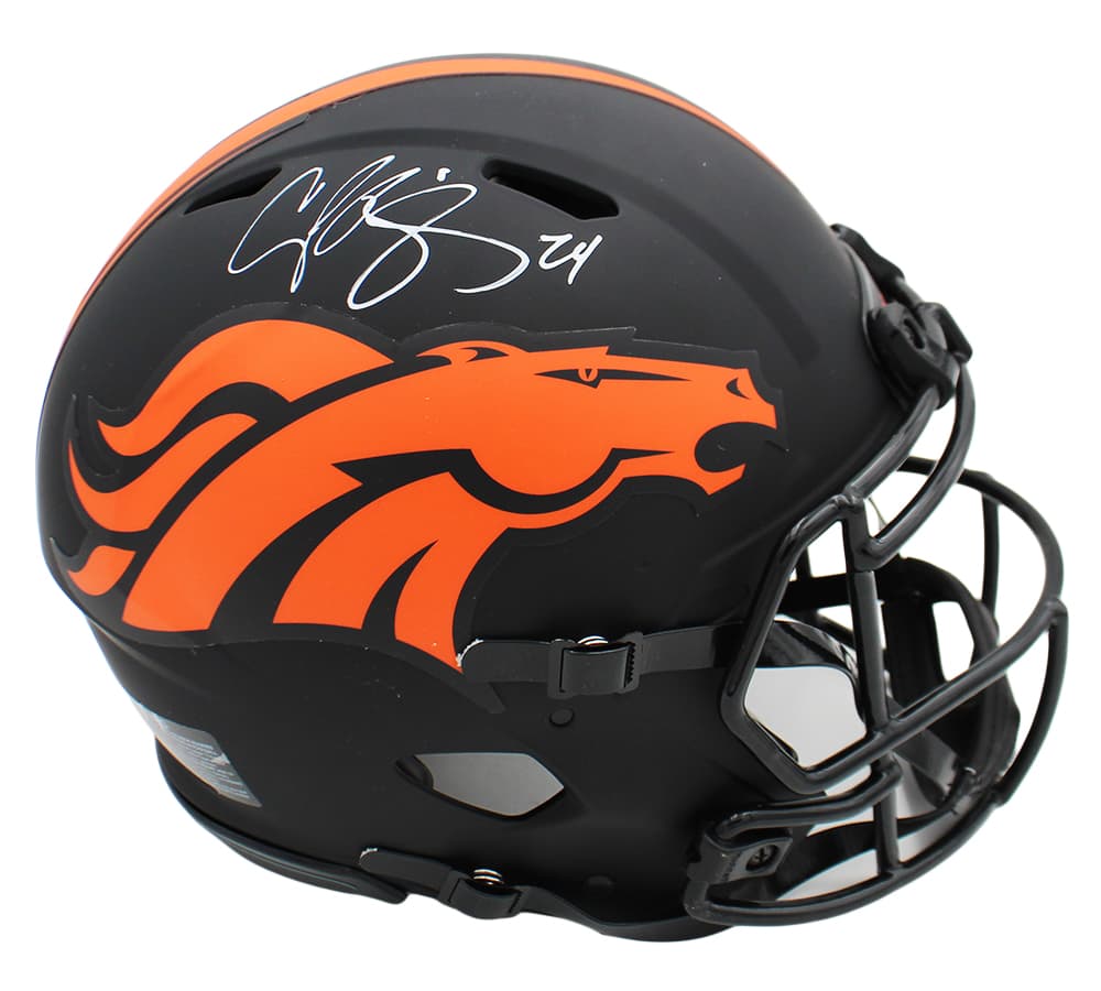 Champ Bailey Signed Denver Broncos Speed Authentic Eclipse NFL Helmet Champ Bailey Helmet champ-bailey-denver-broncos-speed-eclipse, Denver Broncos, supplier stock photo