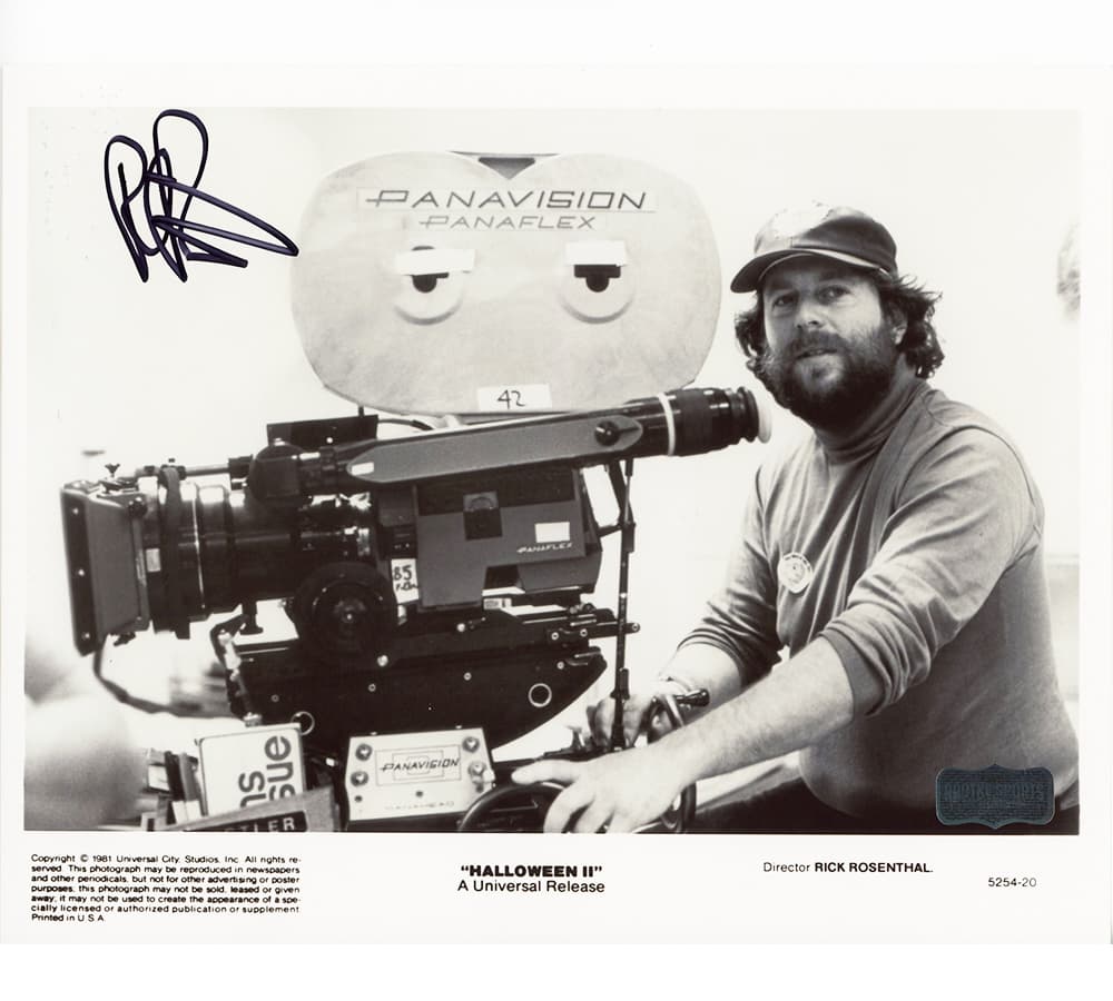 Rick Rosenthal Signed Halloween 2 Unframed 8×10 Photo – with Camera Rick Rosenthal Photo 8x10-rick-rosenthal-halloween-2-unframed-8, supplier stock photo