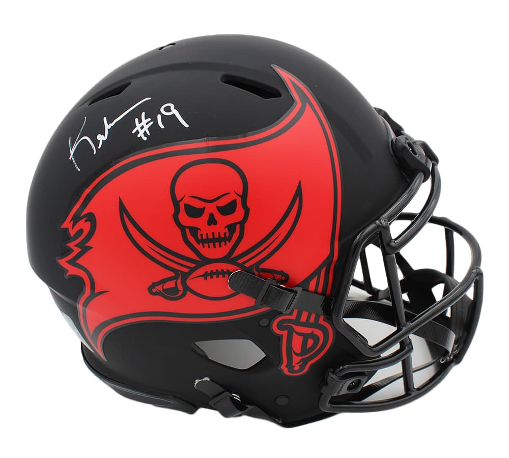 Keyshawn Johnson Signed Tampa Bay Buccaneers Speed Authentic Eclipse NFL Helmet Keyshawn Johnson Helmet keyshawn-johnson-tampa-bay-buccaneers-speed, supplier stock photo
