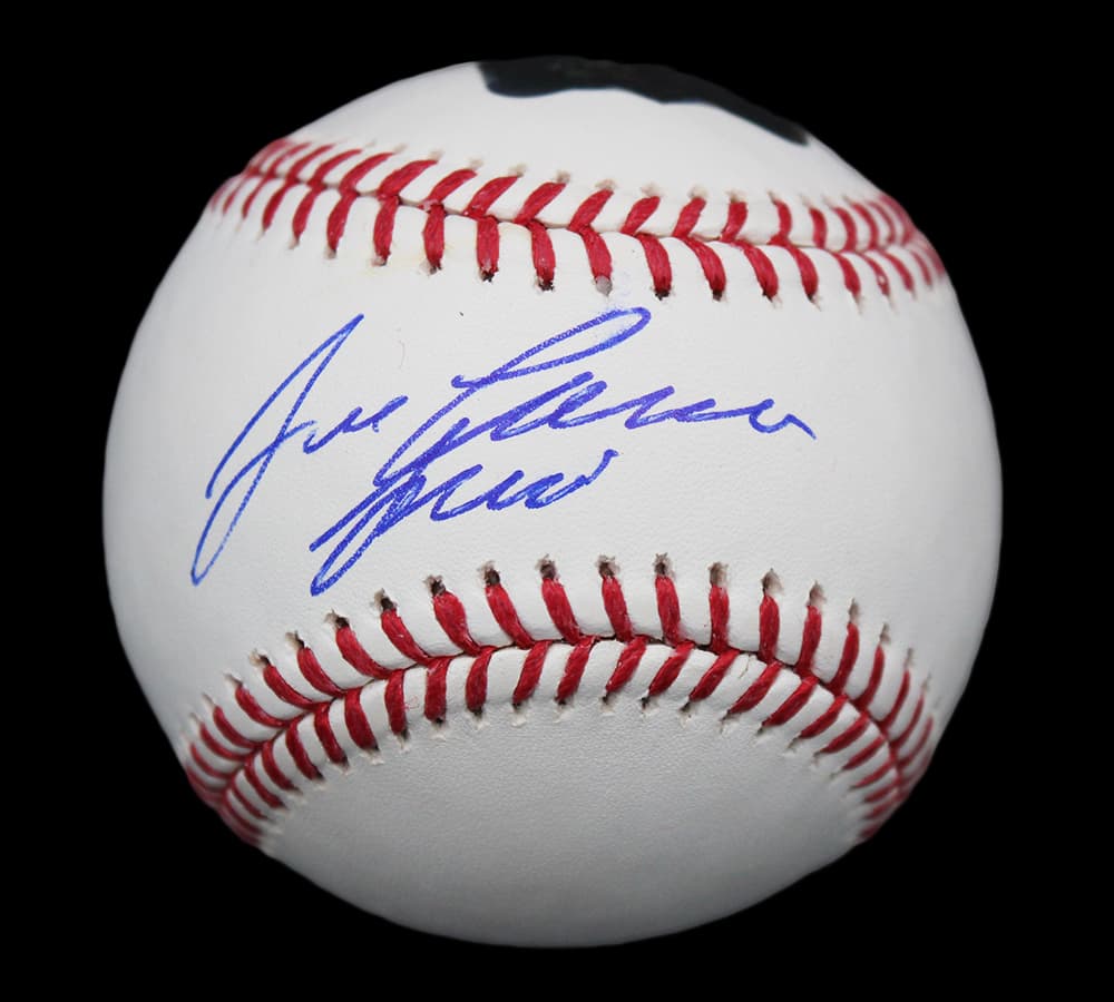 Jose Canseco Signed Oakland A’s Rawlings Official Major League White MLB Baseball with “Juiced” Inscription Jose Canseco Ball jose-canseco-oakland-as-rawlings-major, Oakland Athletics, supplier stock photo