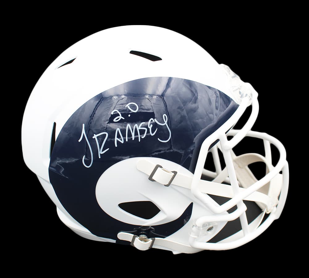 Jalen Ramsey Signed Los Angeles Rams Speed Full Size AMP NFL Helmet Jalen Ramsey Helmet jalen-ramsey-los-angeles-rams-speed, supplier stock photo