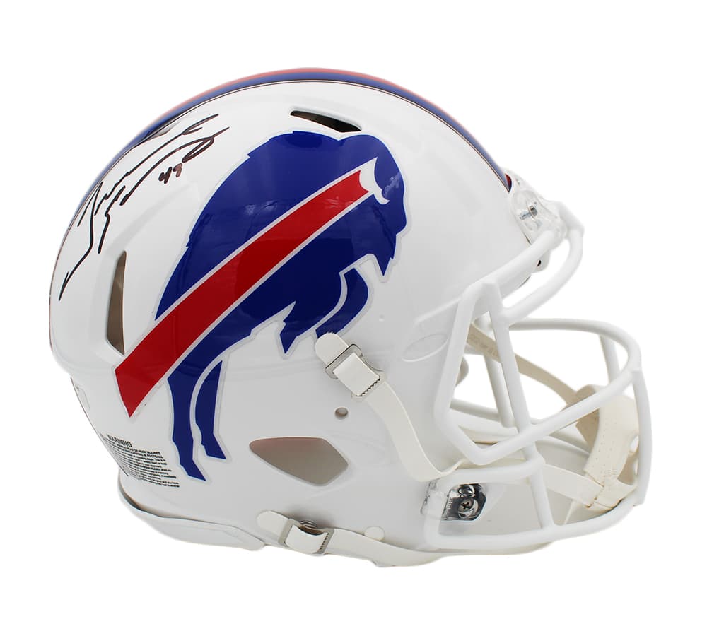 Tremaine Edmunds Signed Buffalo Bills Speed Authentic NFL Helmet Tremaine Edmunds Helmet tremaine-edmunds-buffalo-bills-speed-nfl, Buffalo Bills, view 2, supplier stock photo