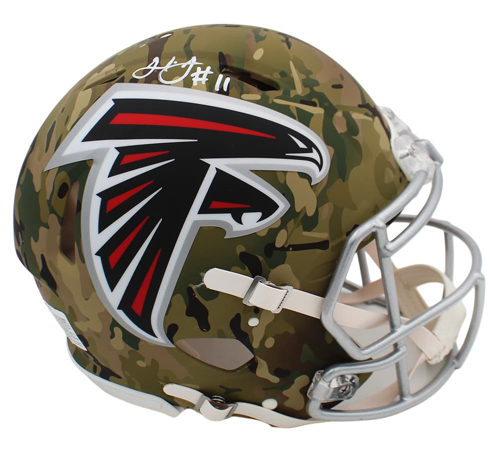 Julio Jones Signed Atlanta Falcons Speed Authentic Camo NFL Helmet Julio Jones Helmet julio-jones-atlanta-falcons-speed-camo, supplier stock photo