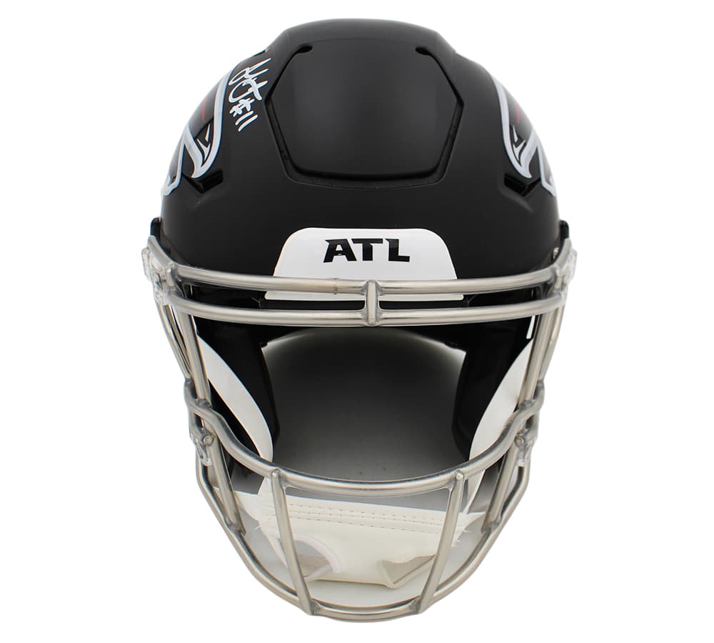 Julio Jones Signed Atlanta Falcons Speed Flex Authentic NFL Helmet Julio Jones Helmet julio-jones-atlanta-falcons-speed-flex, view 3, supplier stock photo