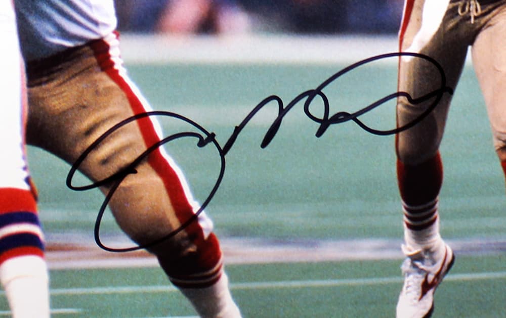 Joe Montana Signed San Francisco 49ers Unframed 16×20 NFL Photo – White Jersey Throwing Joe Montana Jersey 16x20-joe-montana-san-francisco-49ers-unframed, San Francisco 49ers, view 2, supplier stock photo