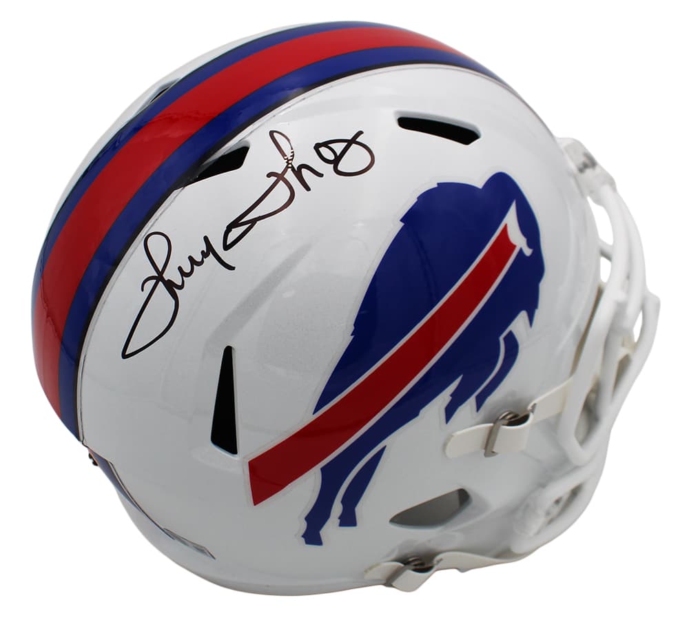 Thurman Thomas Signed Buffalo Bills Speed Full Size NFL Helmet Thurman Thomas Helmet thurman-thomas-buffalo-bills-speed-full, Buffalo Bills, supplier stock photo