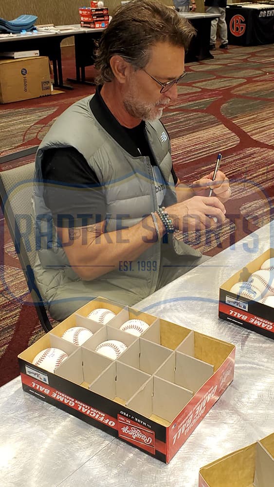Don Mattingly Signed Miami Marlins Rawlings Current MLB Helmet Don Mattingly Helmet don-mattingly-miami-marlins-rawlings-current, view 4, supplier stock photo