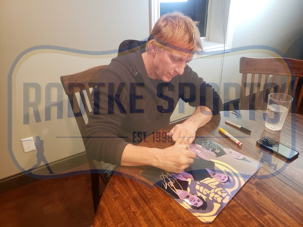 William Zabka, Xolo Mariduena & Jacob Bertrand Signed Cobra Kai Unframed 11×14 Photo Photo 11x14-william-zabka-xolo-mariduena-jacob, view 3, supplier stock photo