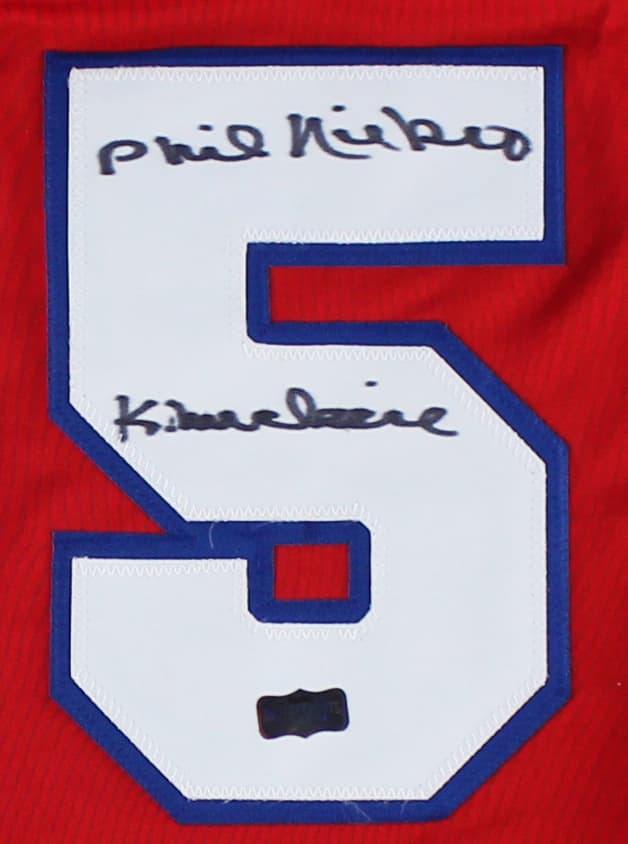 Phil Niekro Signed Atlanta Custom Red Jersey with “Knucksie” Inscription Phil Niekro Jersey phil-niekro-atlanta-red-knucksie-inscription, view 2, supplier stock photo