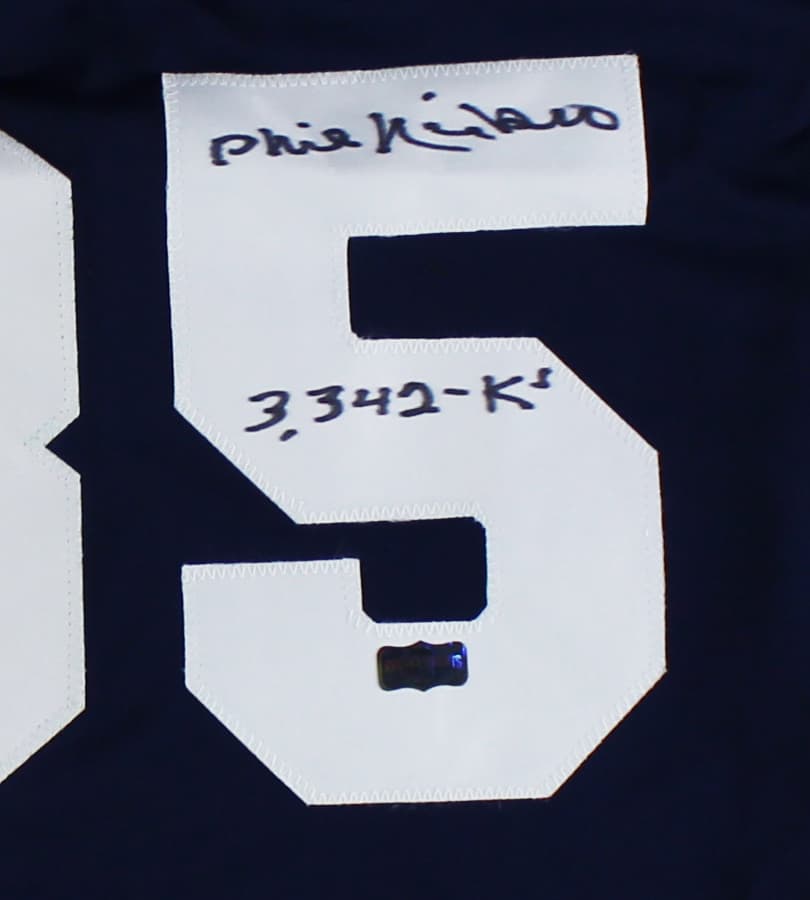 Phil Niekro Signed Atlanta Custom Navy Blue Jersey with “3,342 K’s” Inscription Phil Niekro Jersey phil-niekro-atlanta-navy-blue-3, view 2, supplier stock photo