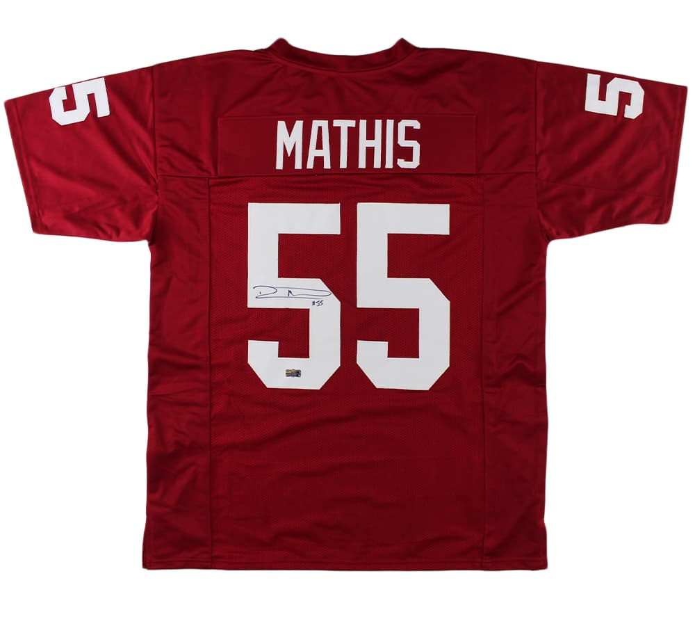 Robert Mathis Signed Alabama A&M Custom Maroon Jersey Robert Mathis Jersey robert-mathis-alabama-maroon, supplier stock photo